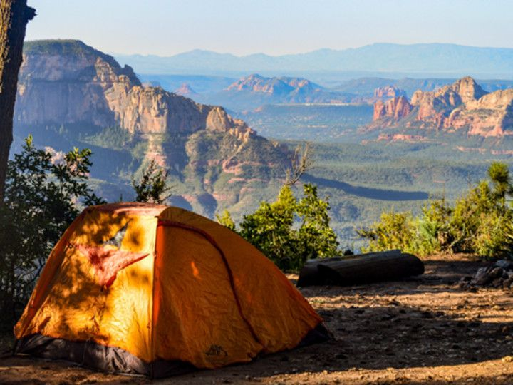 Mountain view tent